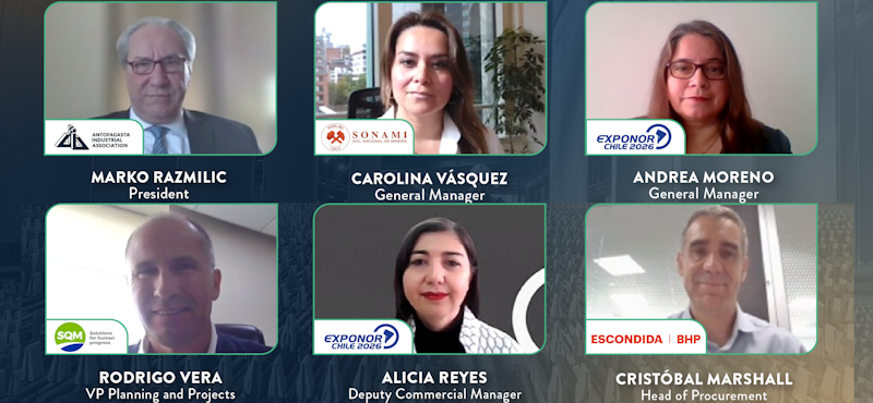 Webinar internacional EXPONOR destaca el potencial de la minería chilena