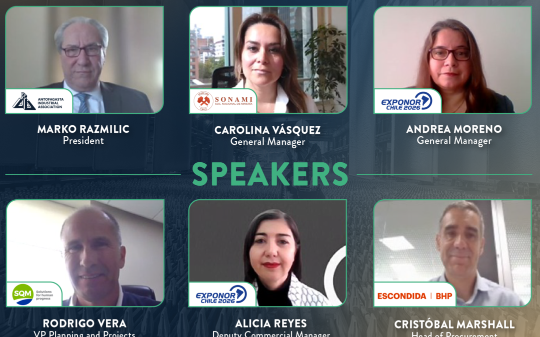 Webinar internacional EXPONOR destaca el potencial de la minería chilena
