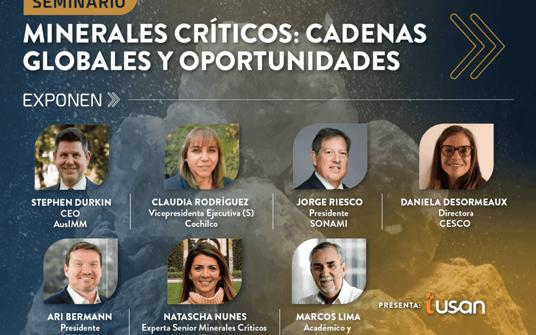 Seminario 4: “Minerales Críticos: Cadenas Globales y Oportunidades”