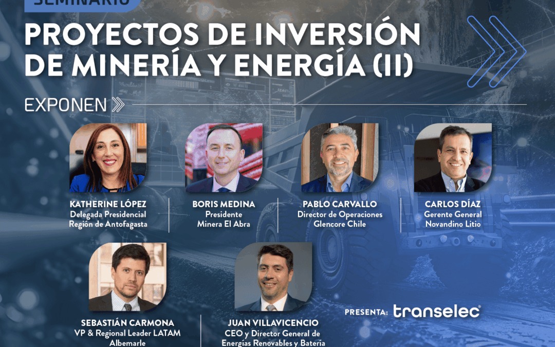 Seminario 5: “Proyectos de Inversión en Minería y Energía (II)”